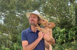 why do dogs lick us